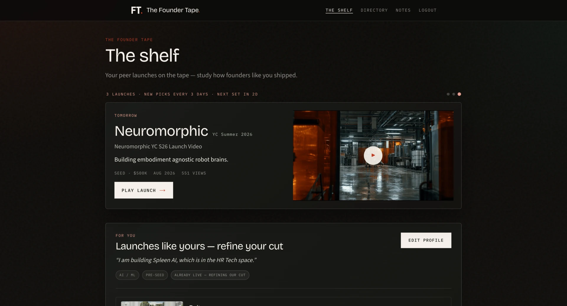 The Founder Tape screenshot 2